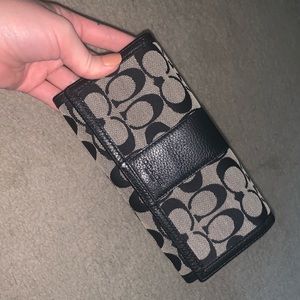 Large Coach wallet